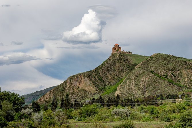 Mtskheta, Jvari, gori, uflistsikhe, history and panorama (Private tours) - Jvari Church and the river view