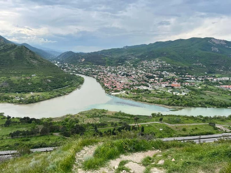 Mtskheta Tour (Chronicles of Georgia, Jvari, Svetitskhoveli) - Jvari Monastery and the meeting of two rivers