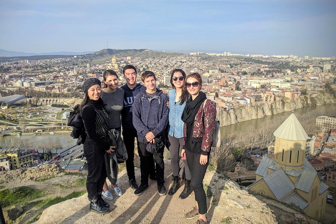 Old Tbilisi Highlights Walking Tour with Wine & 10 Tastings - The Mother of Georgia viewpoint