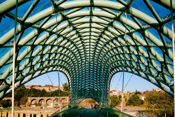 Old Tbilisi Tour: Private Walking Tour With Wine Tasting - Walking Down Through Abanotubani