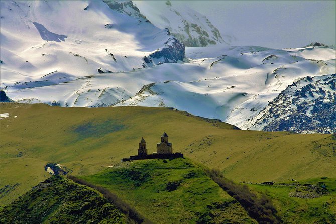 One day trip to highest mountains Kazbegi from Tbilisi - Zhinvali Reservoir and the changing view