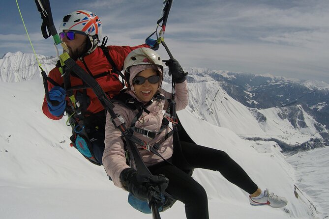 Paragliding tandem flights in Georgia - Weather is part of the adventure