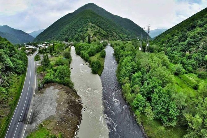 Private day tour in Kazbegi (Stepantsminda) - The Aragvi River and the two-river story