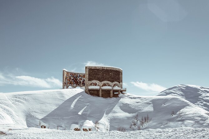 Private day trip to the Caucasus mountains and the Russian border - The Friendship Monument and Its Difficult Meaning