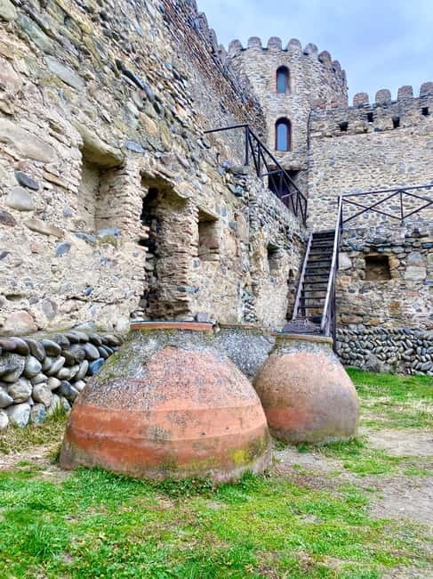 Private Day Trip to Uplistsikhe, Mtskheta, Jvari & Gori - Jvari Monastery Above the Route
