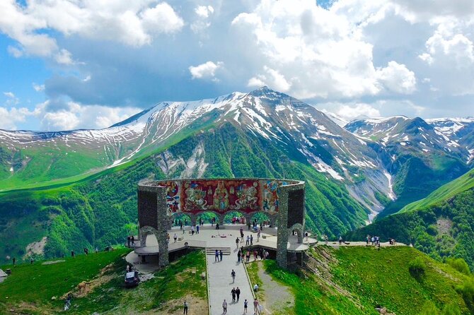 Private Kazbegi and Gudauri Mountain Tour - Gergeti Trinity Church above Stepantsminda