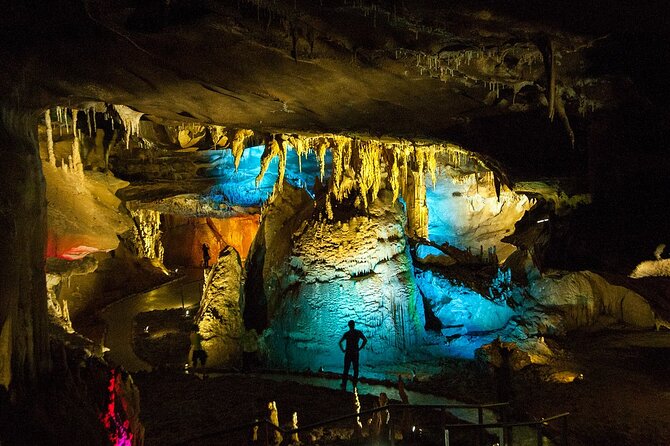 Private Martvili Canyon and Prometheus Cave Tour from Tbilisi - Kutaisi, the Rioni River, and golden fountains