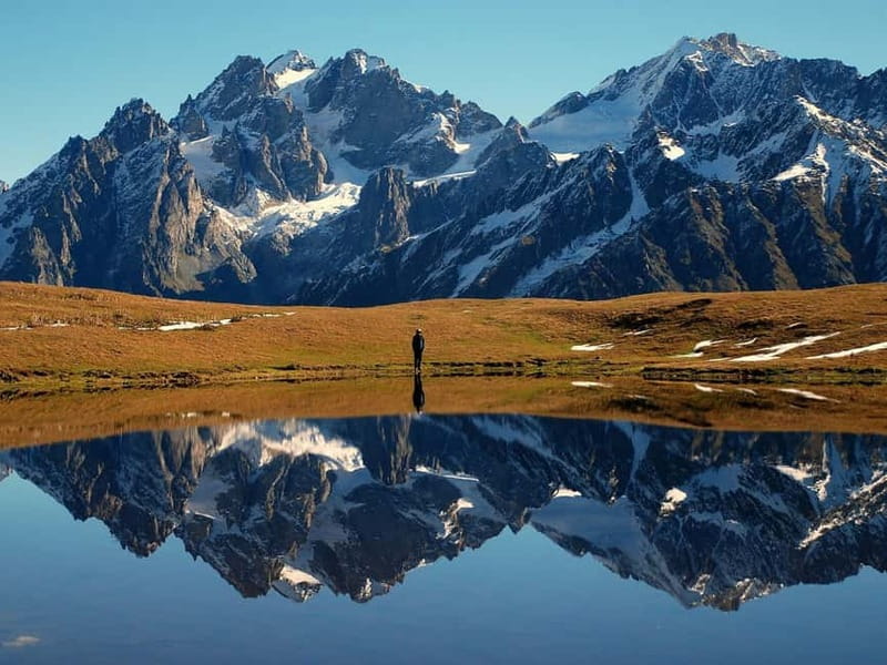 Private tour from KUTAISI: SVANETI and MESTIA - Enguri Dam after about two hours