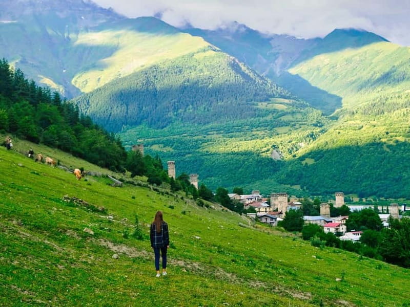 Private tour from KUTAISI: SVANETI and MESTIA - Mountain viewpoints and waterfall stops