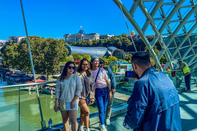 Private Walking Tbilisi City Tour - Metekhi Church and the founder of Tbilisi
