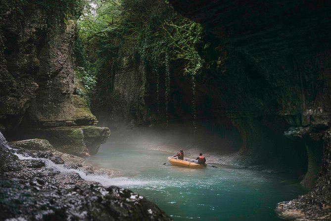 Prometheus cave, Martvili canyon, Okatse waterfall and Lomina lake from Kutaisi - Four reasons this Kutaisi day trip is worth considering