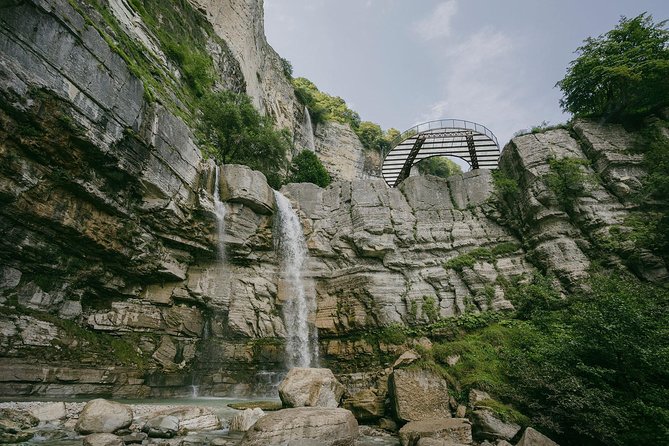Prometheus cave, Martvili canyon, Okatse waterfall and Lomina lake from Kutaisi - What the $59 price really covers