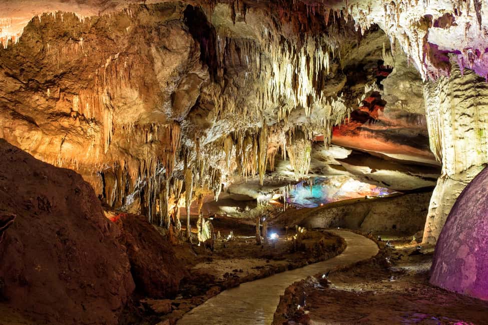 Prometheus Cave, Martvili & Okatse Canyon from Kutaisi - Lunch in Tskaltubo breaks up the schedule