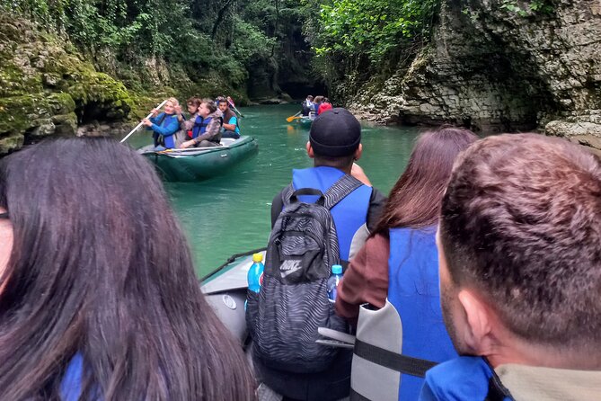 Prometheus Cave, Okatse Canyon & Martvili Canyon from Kutaisi - The day at a glance