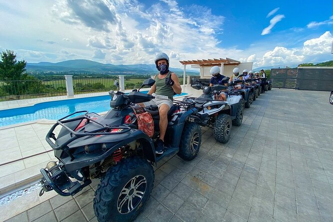 Quad and ATV Tours - Georgia - The 45-minute ride and the instruction period