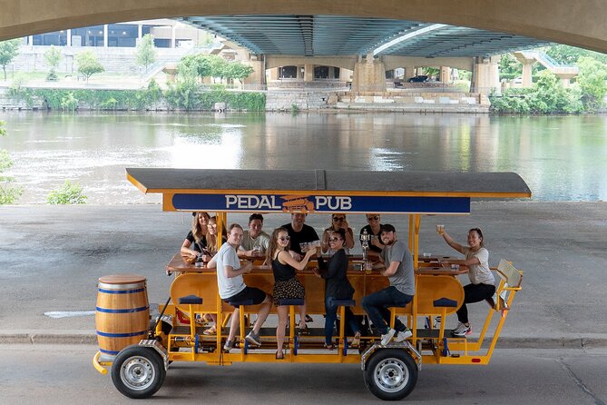 Small Group Pedal Pub Shared Tour in Uptown Columbus - Seeing Uptown Columbus from a shared pedal bike