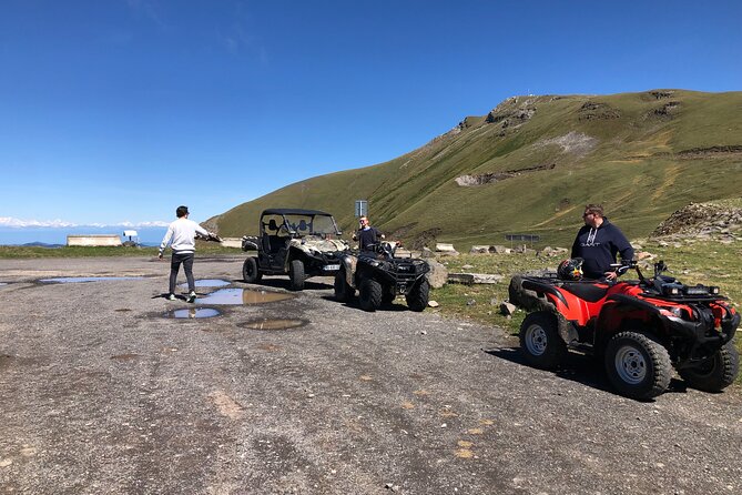 Snowmobile / Quad Bike ATV Private Tour from Bakuriani to Tabatskuri Lake - Tabatskuri Lake in winter and summer