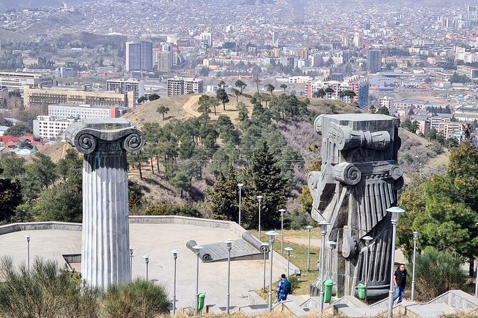 Soviet Tour - Hidden Tbilisi - The Bank of Georgia and its unusual shape