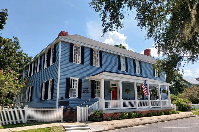 St. Marys Murder, Mayhem, and Martinis Walking Tour - The submarine museum area and the Patriot War