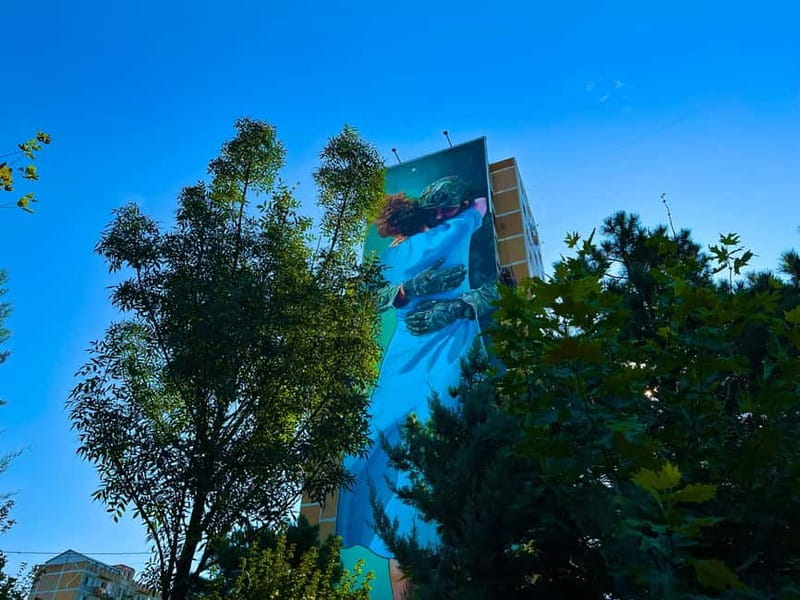 Tbilisi: 100+ Graffiti & Murals, Street Art Guided Tour - Mziuri Park and a run of strong public murals