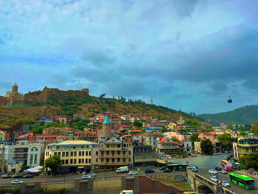 Tbilisi: 3 Cable Cars Tour with Optional Lunch - Rike Park to Narikala Fortress