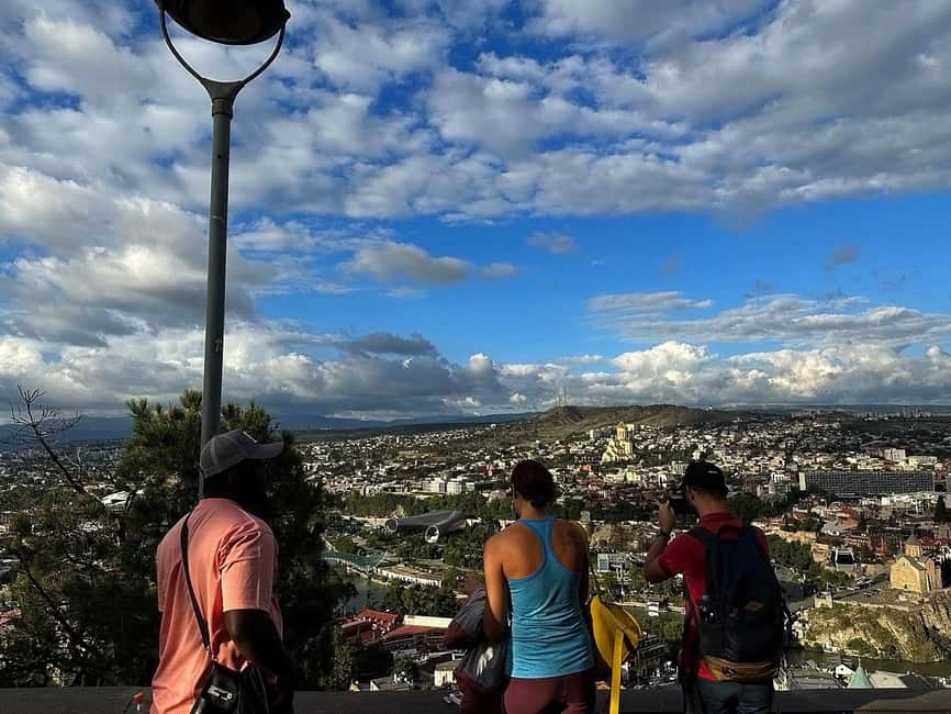 Tbilisi: Afternoon Walking tour & wine tasting in Old Town - The Patriarchate, Bridge of Peace, and Sioni Cathedral