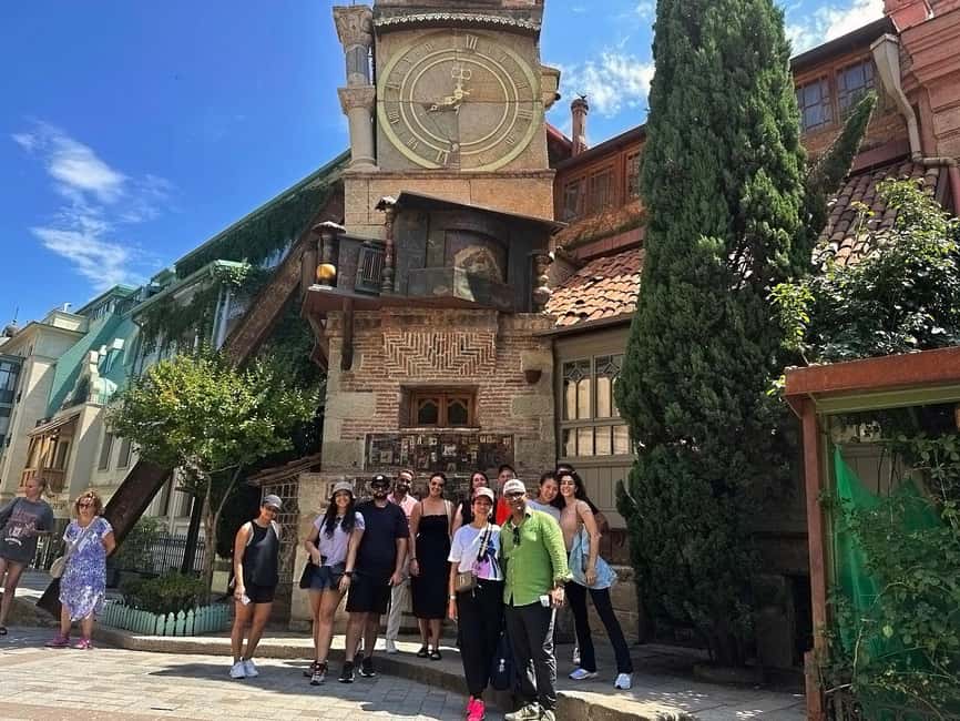 Tbilisi: Afternoon Walking tour & wine tasting in Old Town - Gabriadze Theatre and Anchiskhati Basilica