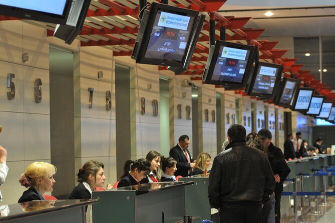 Tbilisi Airport Shuttle And Transfer Service - Finding the driver after baggage claim