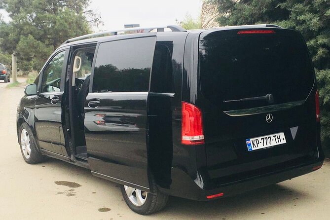 Tbilisi Airport to Gudauri, Bakuriani, Batumi, Tbilisi - The Mercedes V-Class setup for seven passengers