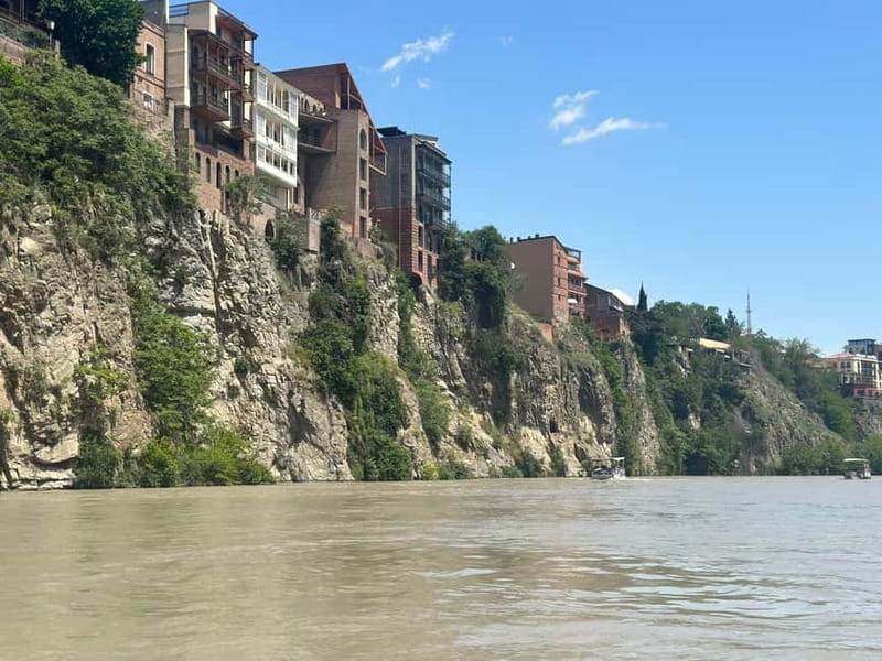 Tbilisi Boat Tour: Private Exciting Boat Trip in Old City - Narikala Fortress above the Old City