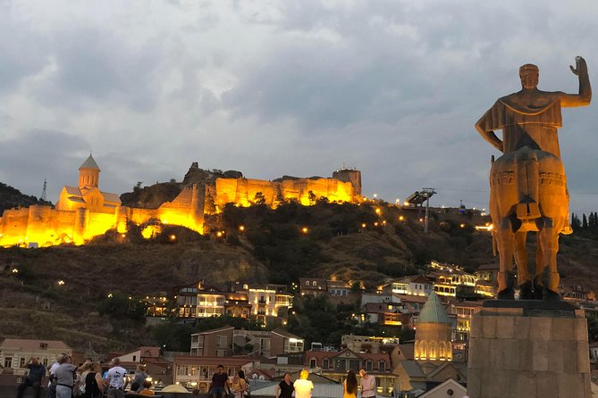 Tbilisi by Night Walking Tour - Bridges, river views, and modern Tbilisi
