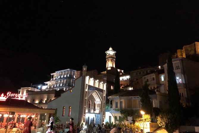 Tbilisi by Night Walking Tour - Rezo Gabriadze’s clock tower and a tiny theater show