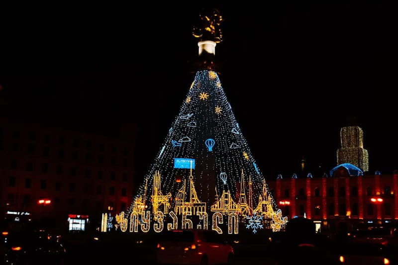 Tbilisi: Christmas Tour & Glühwein, Half-Day Guided Walking - Presidential Palace and Dedaena Park