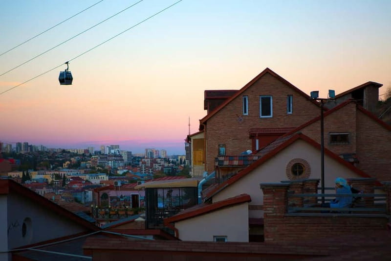 Tbilisi: City of Contrasts Guided Tour with Cable Car Ride - The Tbilisi cable car ride
