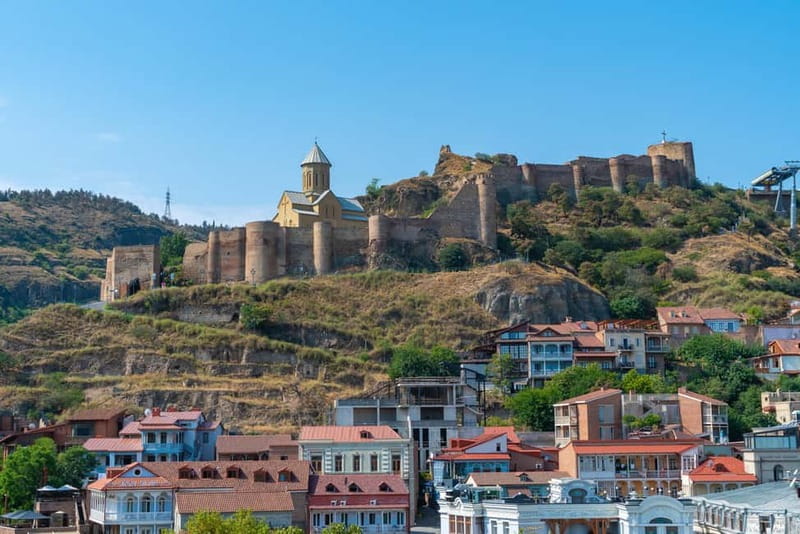 Tbilisi: City of Contrasts Guided Tour with Cable Car Ride - Europe Square, Metekhi, and the riverfront