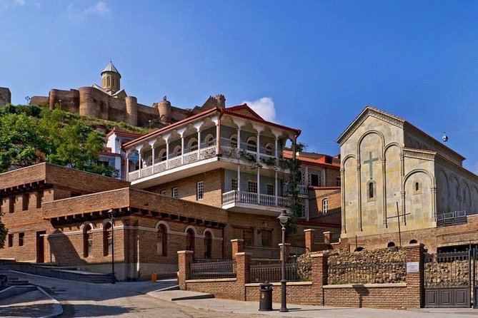 Tbilisi City Private Walking Tour, Ride by Cable Car to Narikala Fortress - Crossing the Mtkvari on the Bridge of Peace