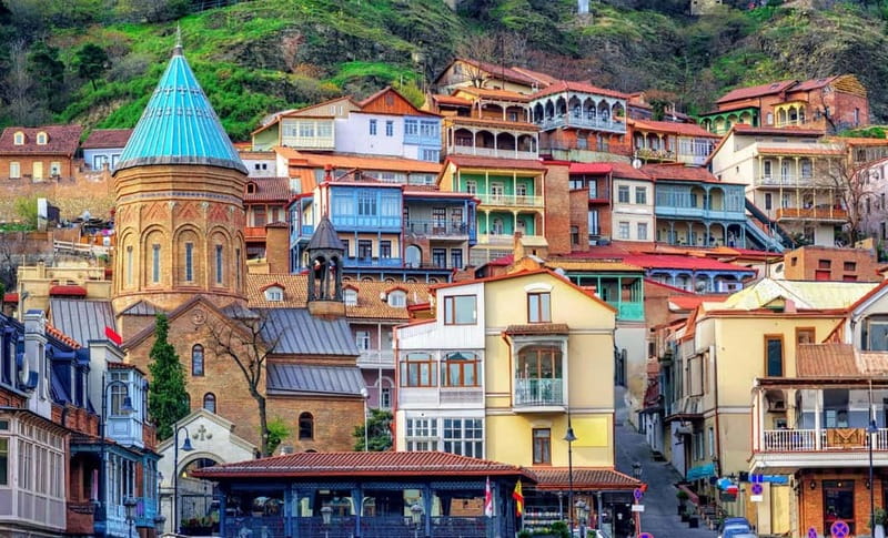 Tbilisi City Tour With All Most Famous Tourist Destinations - The cable car ride to the Mother of Georgia viewpoint