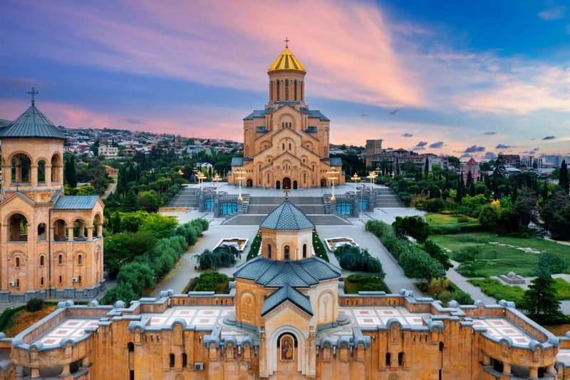 Tbilisi City Tour With All Most Famous Tourist Destinations - Mtatsminda Park and a second city viewpoint