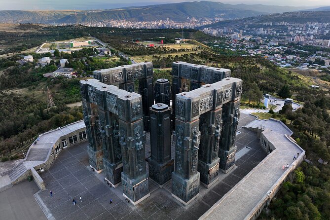 Tbilisi City Tour with Street Photography - Rike Park and the Peace Bridge