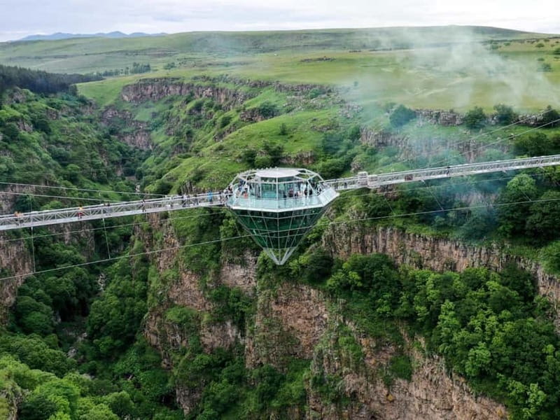 Tbilisi: Dashbashi Canyon and the Diamond Bridge Day Trip - Walking across the Diamond Bridge