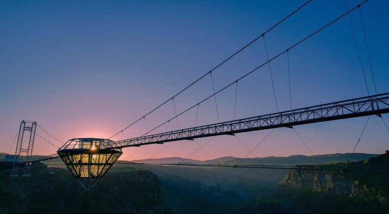 Tbilisi: Dashbashi Canyon and the Diamond Bridge Day Trip - Reaching Dashbashi Canyon after the 110-minute visit
