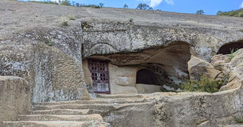 Tbilisi: David Gareja and Colorful hills of Semi-desert - David Gareja’s Rock-Cut Monastery