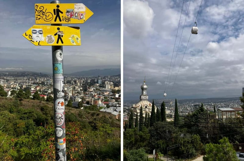 Tbilisi: Delightful Trail over the City - Starting at the Turtle Lake Ropeway