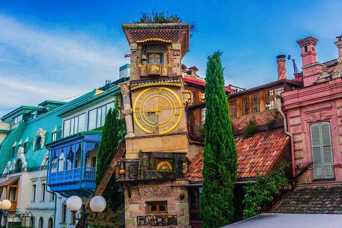 Tbilisi:Evening Walking & Talking Tour with Wine & Boat Ride - Narikala Fortress and Kartlis Deda above the city