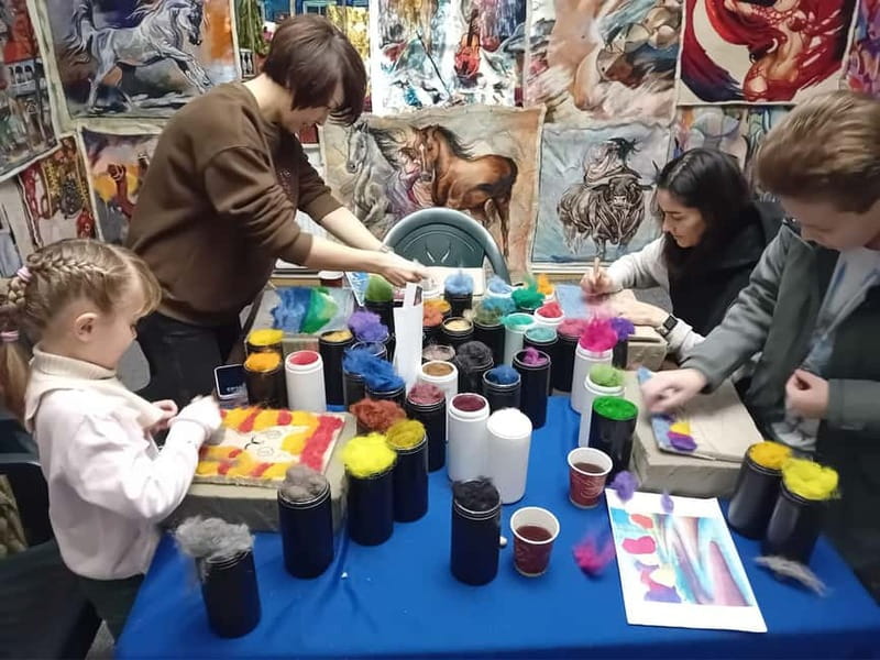 Tbilisi: Felting Art & Wool Craft at Local Workshop - Mr Jaba and the value of a personal host