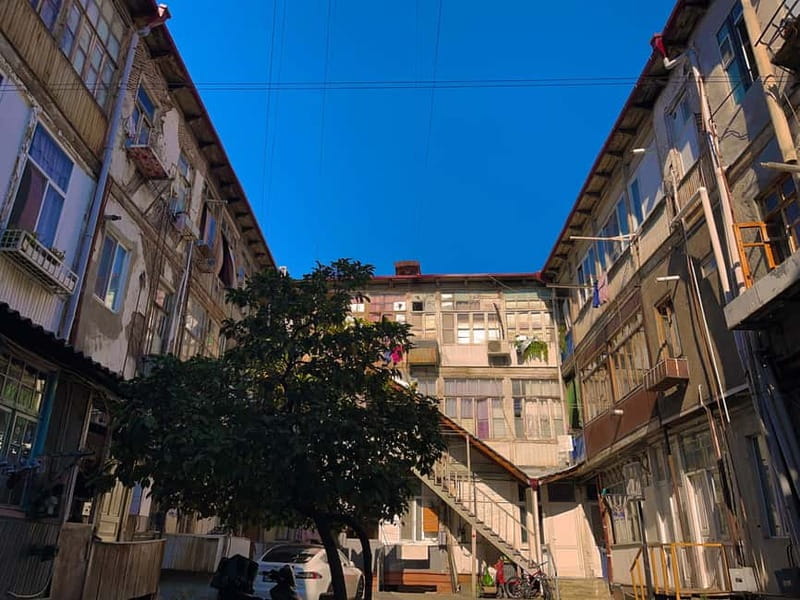 Tbilisi: Hidden Backyards Guided Tour - Fabrika: an old building with a new social life