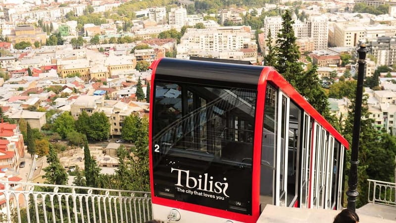 Tbilisi: Mtatsminda Park with Funicular and Cable Car Ride - Reaching Mtatsminda Park