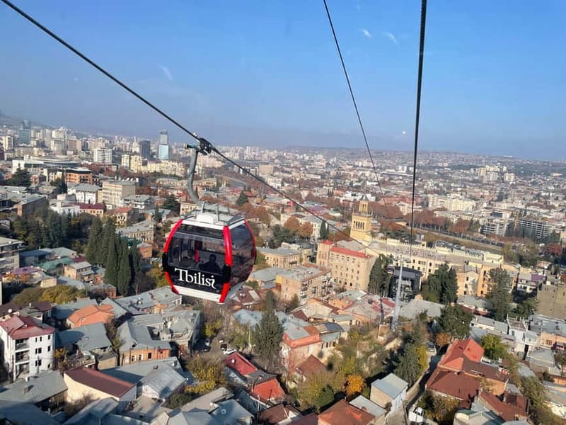 Tbilisi:New cable car, Mtatsminda with Lagidze water Tasting - Meeting your host at the Radisson Blu