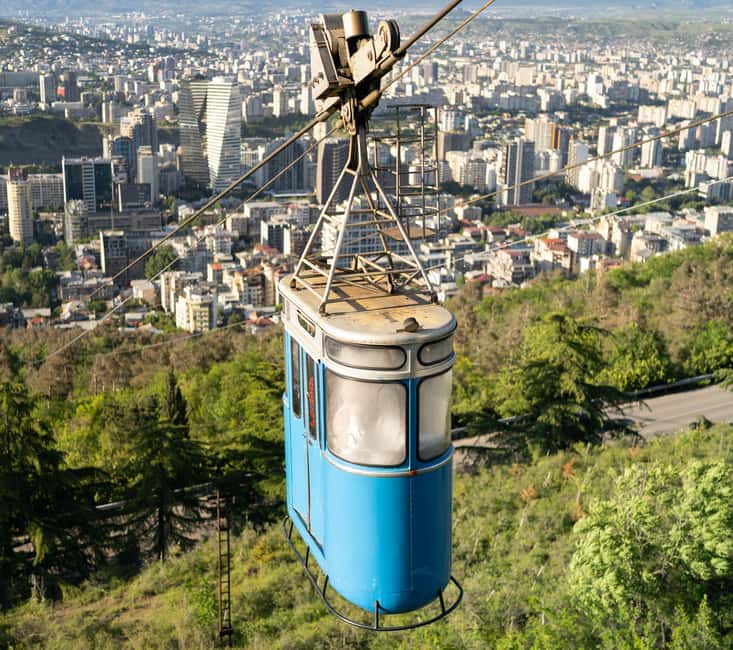 Tbilisi: Old and New City Guided Tour with 2 Cable Car Rides - The Turtle Lake ropeway and the second perspective