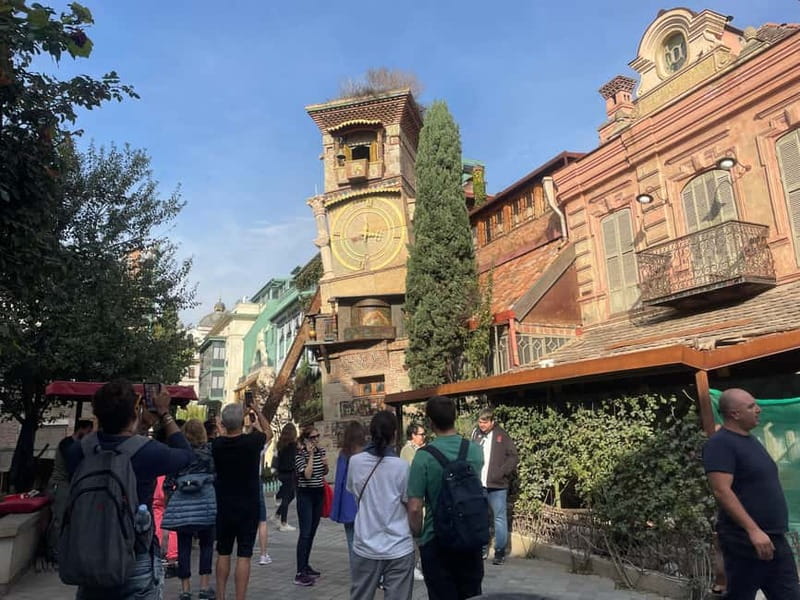 Tbilisi: Old Town Highlights w/ 5 Tastings & Cable Car Ride - Meidan Bazar and the sulphur-bath district